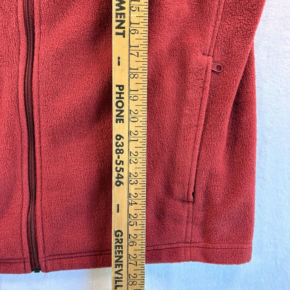 South Carolina Gamecocks Columbia Fleece Vest Mens L Red NCAA Football - Picture 5 of 14